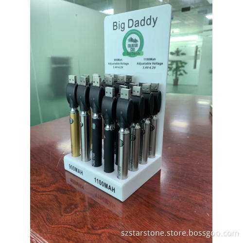 cbd battery display stand with compatible price